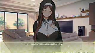 Summer Clover Harem Hentai Game Ep 1 Giant Cock