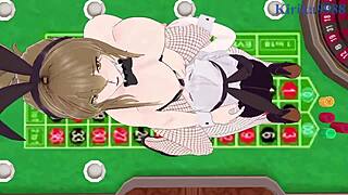 Kusuha And Mizuha Share Intense Lesbian Passion In Hentai.