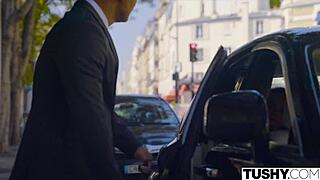 Tushy Tori Black in wild anal threesome, oops meant to say intense!