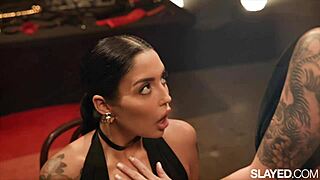 i slayed domme lumi gags n suspends her naughty sub vanessa