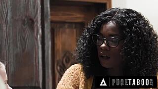 Petite Coco Lovelock dupes man into cheating with rough doggystyle, monster cock deepthroat, and submission.