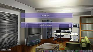 Horny ex-classmate watches trophy wife play