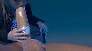 Wow, Busty Anime 3D Hentai Girls Suck and Fuck Futa Teens!