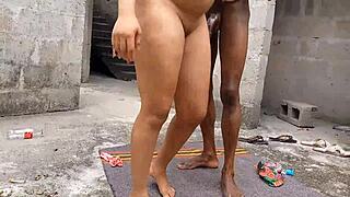 She cries on huge cock in doggystyle