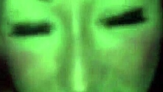 TATTOED CHICK SUCKS STRANGER IN VIDEO BOOTH