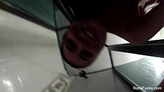 romi rain showers with big tits and pussy masturbation