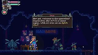 Flip Witch Pixel Hentai Ep 6: Intense Femdom Creampie in Forest Setting