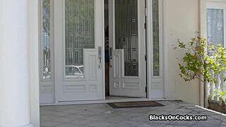 i watched as busty black roommates shared a big cock in our dorm threesome