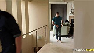 My step bro turned me gay with rough action