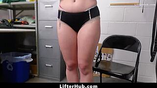 Lp Officer Catches Teen Stealing Lingerie And Punishes Her In Garage