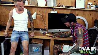 trailertrashboys colton blue and ryan sebastian raw breed with monster cock