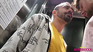 i meet my neighbor drew dixon in the elevator