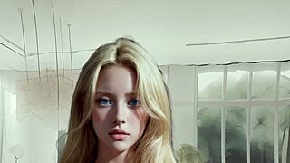 petite 18yo blonde rides you all day in animated pov