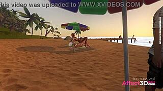 futa fantasies xi - wild 3d animation porn banging outdoors
