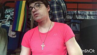 Gay Twink Niko Springs Strip Teases And Shows Off His Big Cock