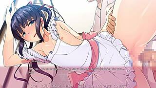 Ladyboy Mishiro gets anal creampie in Trap Shrine