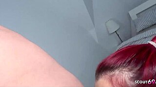 Hey! Curvy German Stepmom Seduces Young Guy!