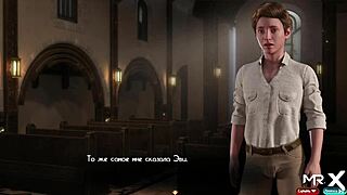 treasure of nadia milf prepares her big ass pussy for intense sex with blowjob in episode 3 scene 127