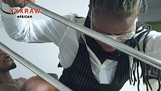 Does the teacher fuck her new sex freak student?