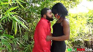 krissyjoh meets lucy for a wild outdoor session in the bush during site inspection with nollyporn
