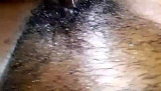Black beauty gets hot and steamy in the bedroom