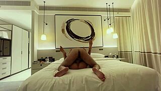 monika fox fucks lover deep after dinner