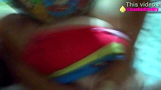 After Comic Con, Latina milf shows off her curves