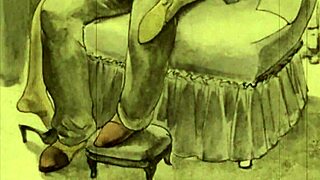 Vintage Erotic Illustration Stirs Deep Sensual Memories