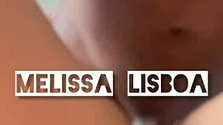 melissa lisboa showing off and taking cum part 1, it's so naughty