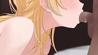 Watch This Cute Blonde Give An Amazing Blowjob!