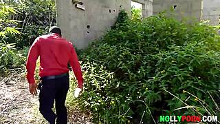 krissyjoh meets lucy for a wild outdoor session in the bush during site inspection with nollyporn