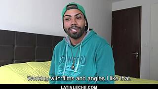 Fit Black Latino Sucks and Fucks Big Dick in POV