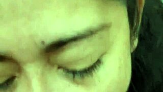 Latina Wife Gives Close-Up Blowjob And Rides