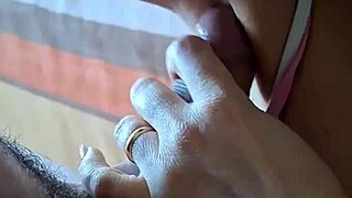 i shove my dick in teresa's mouth, armpits, then she makes me cum with her feet