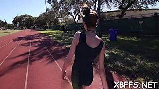 Teen 18+ nymphs turn naughty in a wild group session. Things got rough fast!