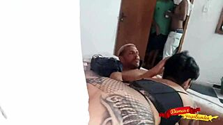 Took mother-in-law to swing club for rough threesome