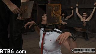 Ever tried rough bondage with wild spanking action?