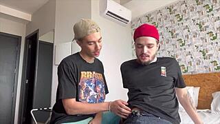 Brazilian Boy Fucks Newbie with Monster Cock!