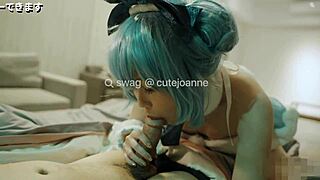 Cute Cosplayer Cutejoanne Banged Hard by Fans in Wild Costume Action.