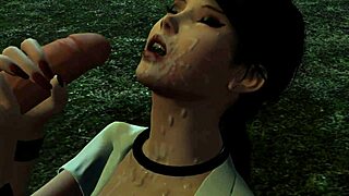 Outdoor Lesbian Strapon Action in Wild Hentai Scene