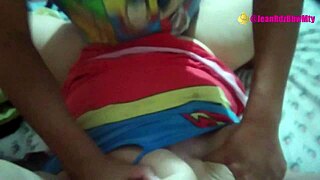 After Comic Con, Latina milf shows off her curves