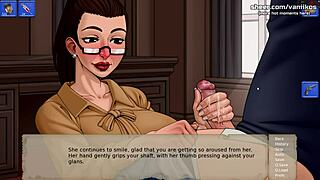 Hot Milf Stepmom Gives Handjob At Work 😏