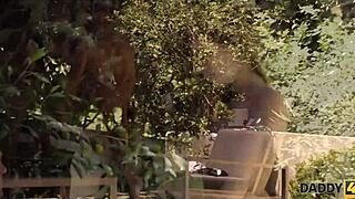 young teen fucks seasoned mature man in daddy4k