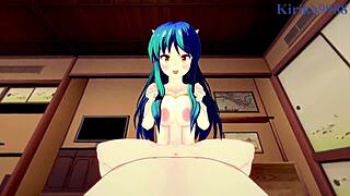 Lum has intense sex in hentai