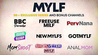 stepgrandma caught in lesbian threesome