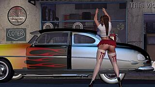 Hot Rod Dancer Alexxa.