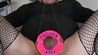 Gay BDSM sissy crossdress gets kinky