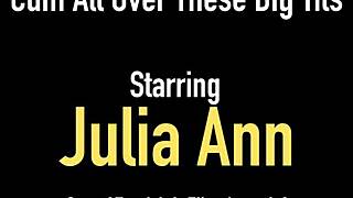 Blonde Cougar Julia Ann Sucks In Lingerie