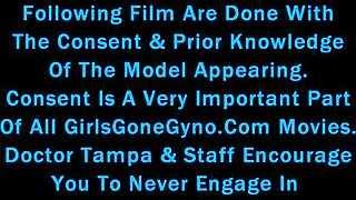 channy crossfire gets taken by doctor in florida gyno exam