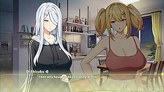 Summer clover in harem hentai game episode 3 as blonde nun